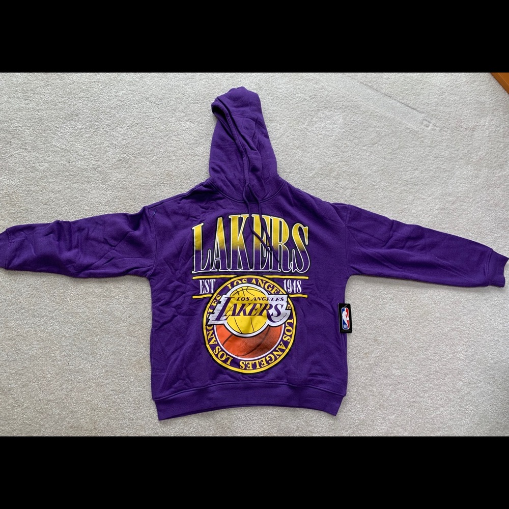 Vintage Men’s Los Angeles Lakers NBA Hoodie